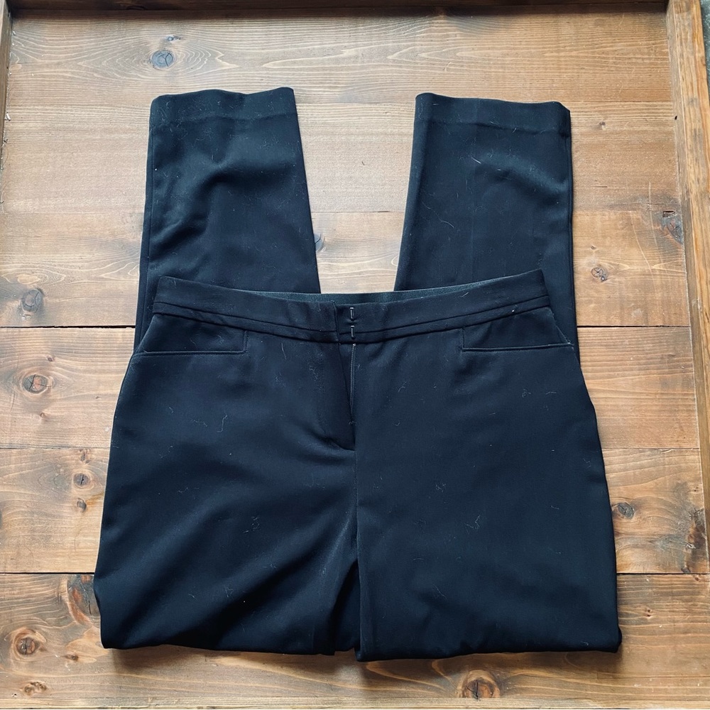 Rafaella curvy petite black wide leg dress pants
